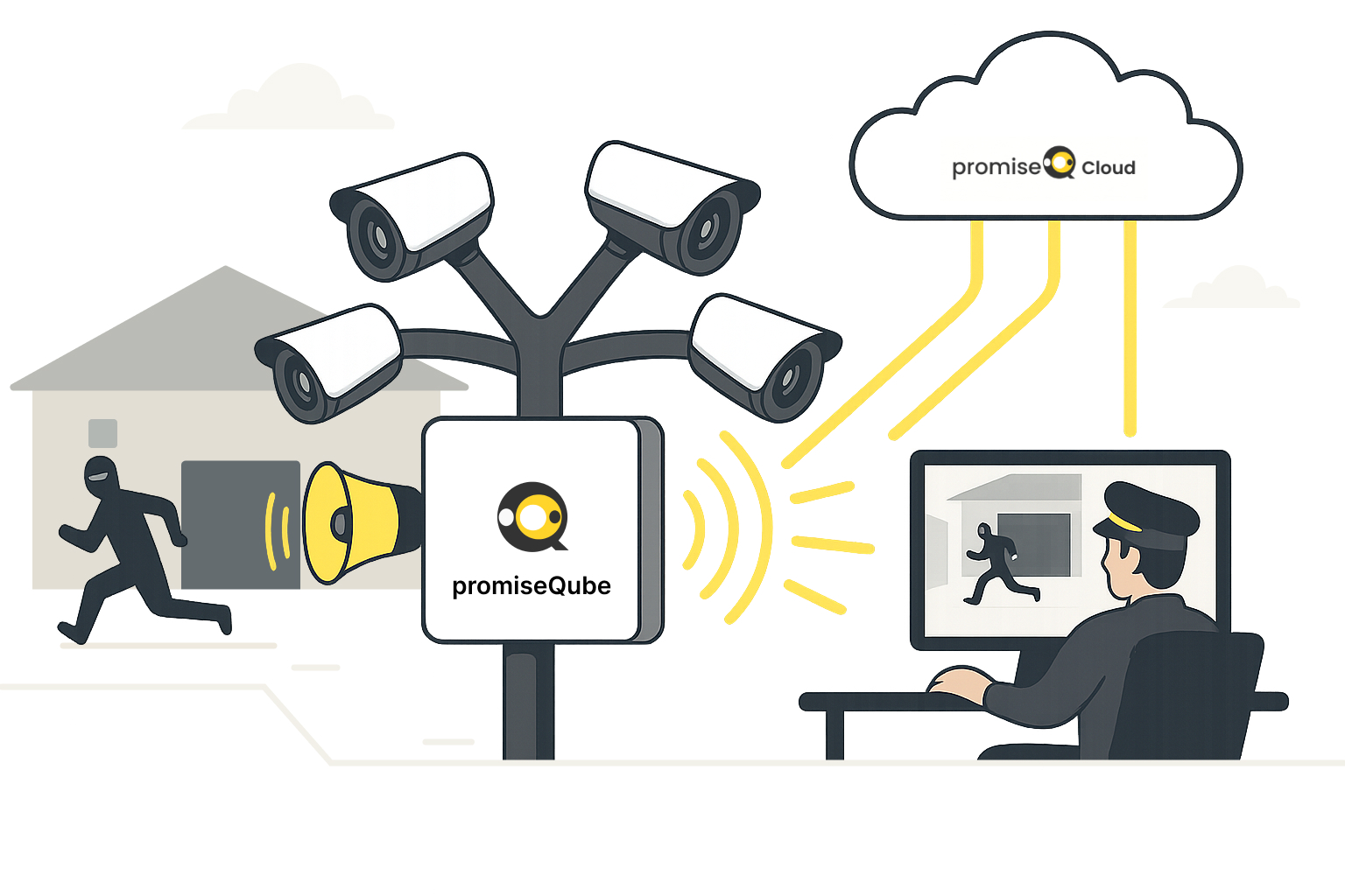 promiseQ Autonomous Surveillance System